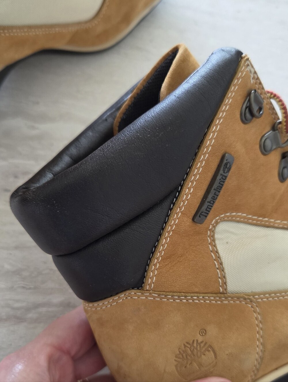 Vintage Timberland Square Toe Wedge Chukka Boots - Picture 13 of 13